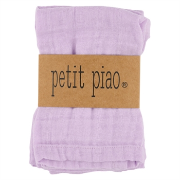 Petit Piao - 3-pak vaskeklude - Lavender
